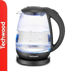 Fervedor de Água Elétrico Vidro 2200W 1.7L TECHWOOD - (TB-1717V)