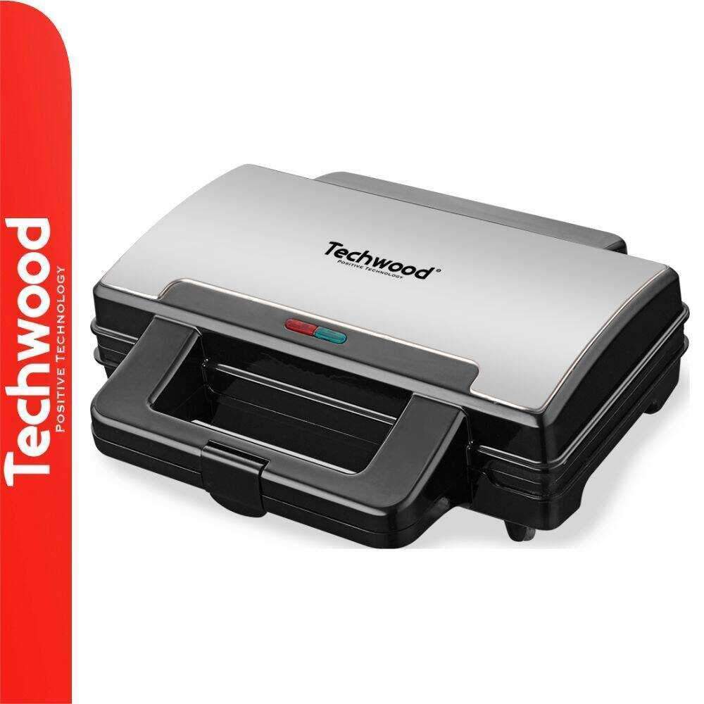 Máquina de Waffle Elétrica 1000W TECHWOOD - (TGE-1000I)