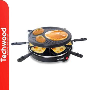 Grelhador Raclette 6 Pessoas 800W TECHWOOD - (TRA-69)