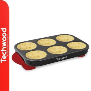 Máquina de Panquecas Elétrica 1500W TECHWOOD - (TCP-65)