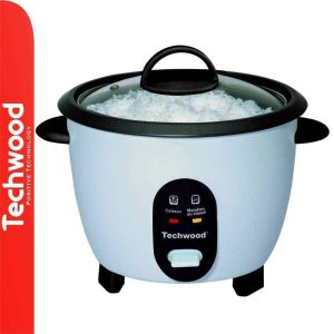 Panela Elétrica P/ Arroz 2.5L 900W Branco TECHWOOD - (TCR-256)