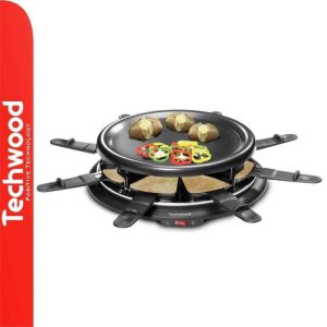 Grelhador Raclette 8 Pessoas 900W TECHWOOD - (TRA-88)
