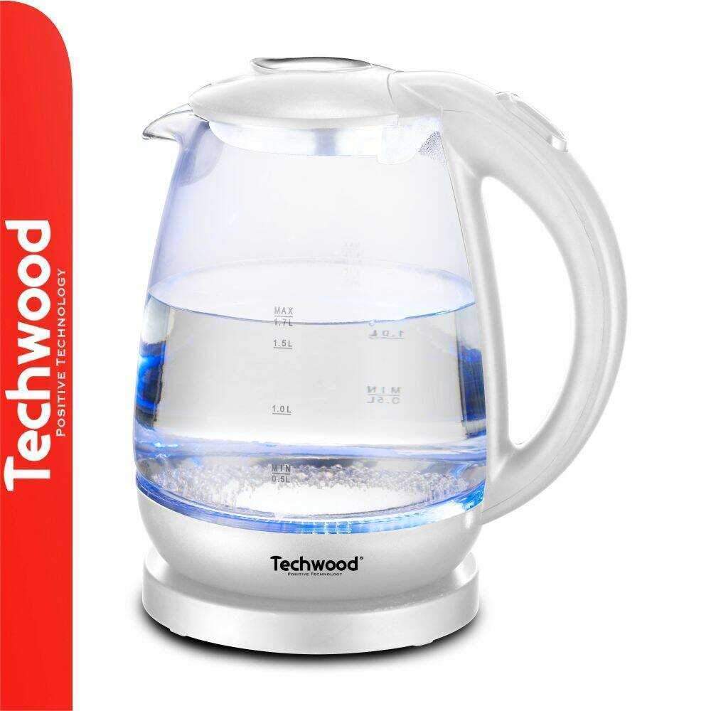 Fervedor de Água Elétrico Vidro 2200W 1.7L TECHWOOD - (TB-1701V)