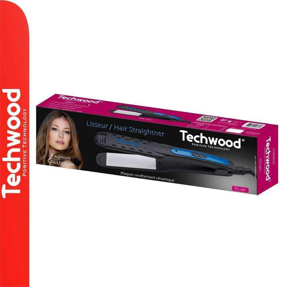 Alisador de Cabelo 30W TECHWOOD - Image 2