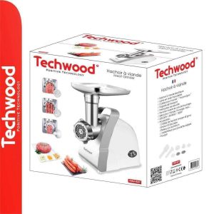 Picadora de Carne Elétrica 300W TECHWOOD