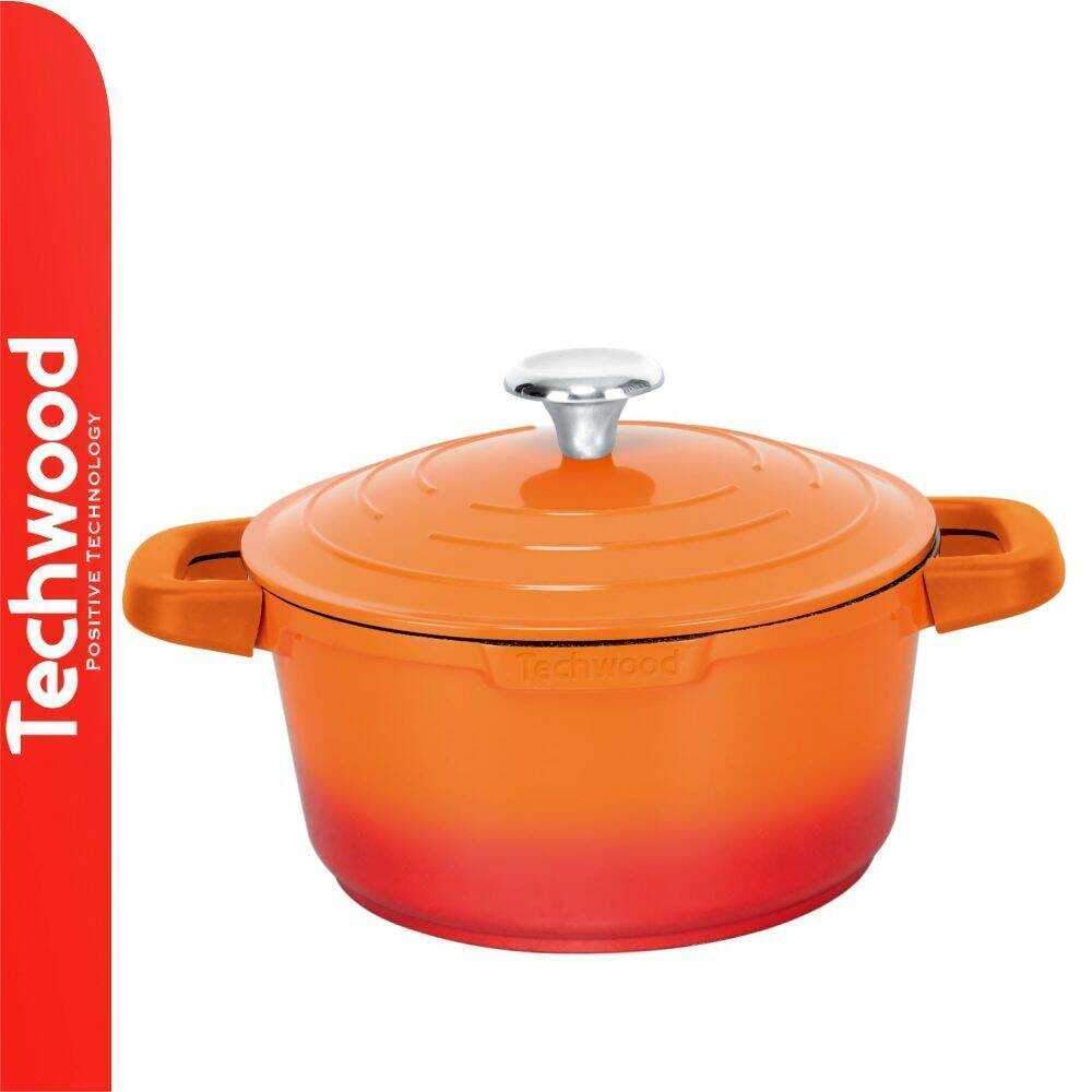 Panela Ø24cm Alumínio C/ Tampa TECHWOOD - (TP-248FT)