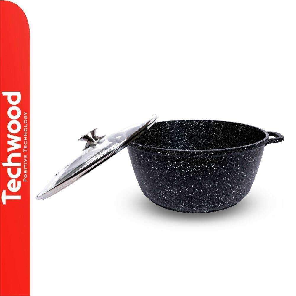 Panela Ø36cm Inox C/ Tampa Vidro Ménage TECHWOOD - Image 2