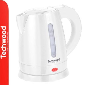 Fervedor de Água Elétrico 1350-1600W 1L Branco TECHWOOD - (TB-1031)